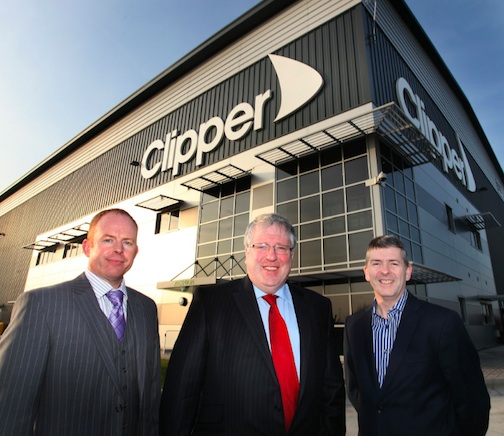 Transport Secretary Patrick McLoughlin at Clipper