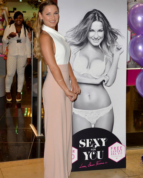 Sam Faiers is Sexy For You in the latest Ann Summers collection - Propaganda