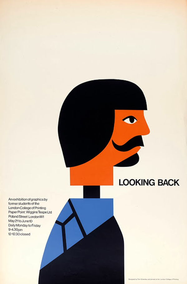 Tom Eckersley_Alumni exhibition poster_London College of Printing_LCC_I Like Local