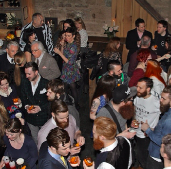 90 guests were invited to The Gathering at The Devil's Advocate