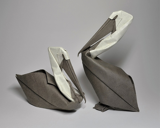 Origami Pelicans